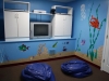 Our childrens playroom and TV room